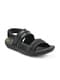 Red Tape Men Strappy Black Floater
